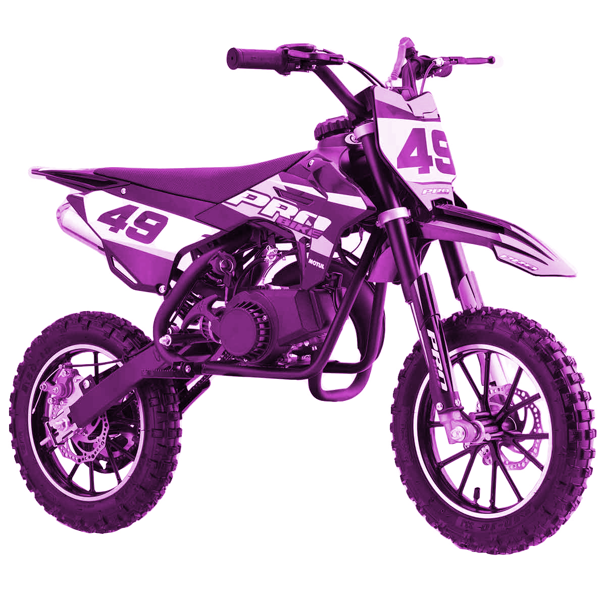 Moto cross enfant 50cc rose Probike 