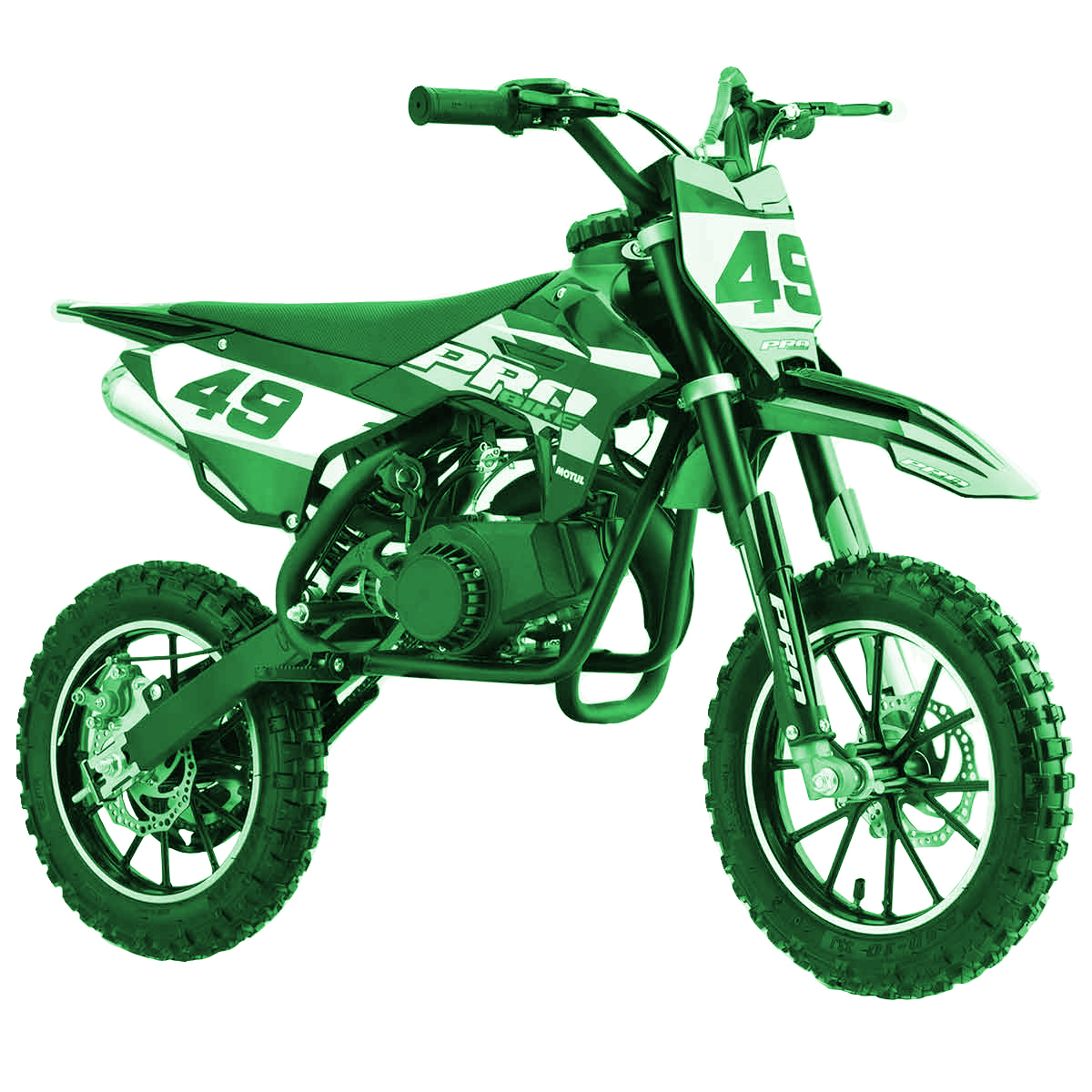 Moto enfant 50cc verte Probike 