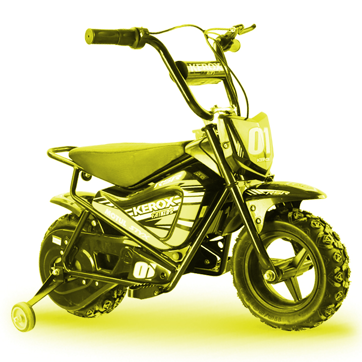 Moto Electrique pour enfant CRZ E-KID E-Kid 250W - Vert