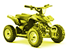 Pocket quad Kerox E-rock, jaune