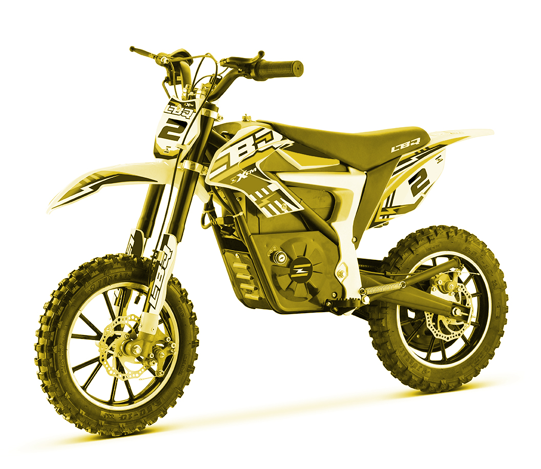 pocket cross 50cc xtm500, jaune