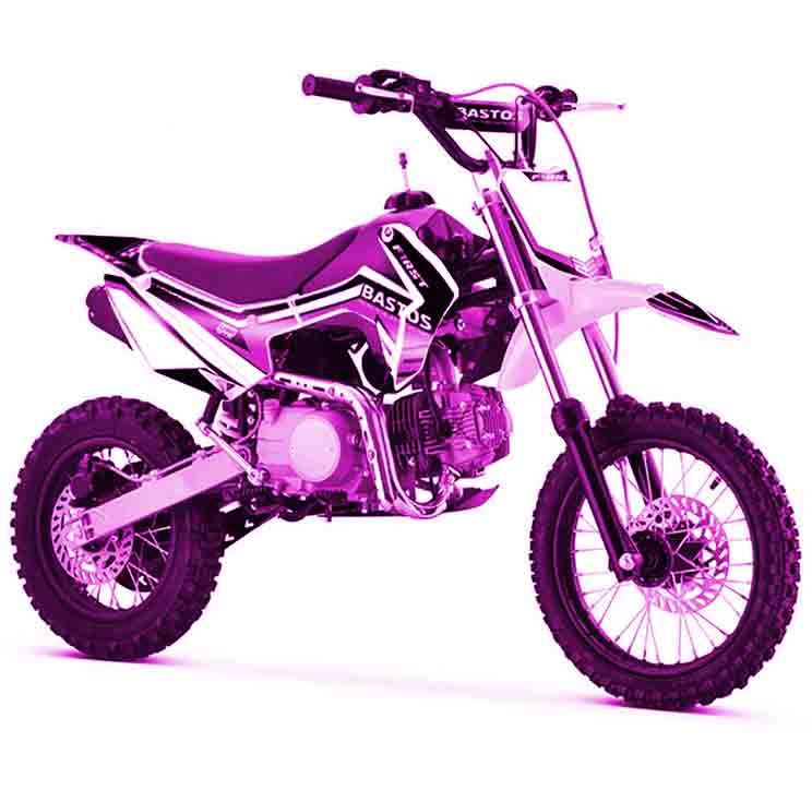 pit bike 125cc rose