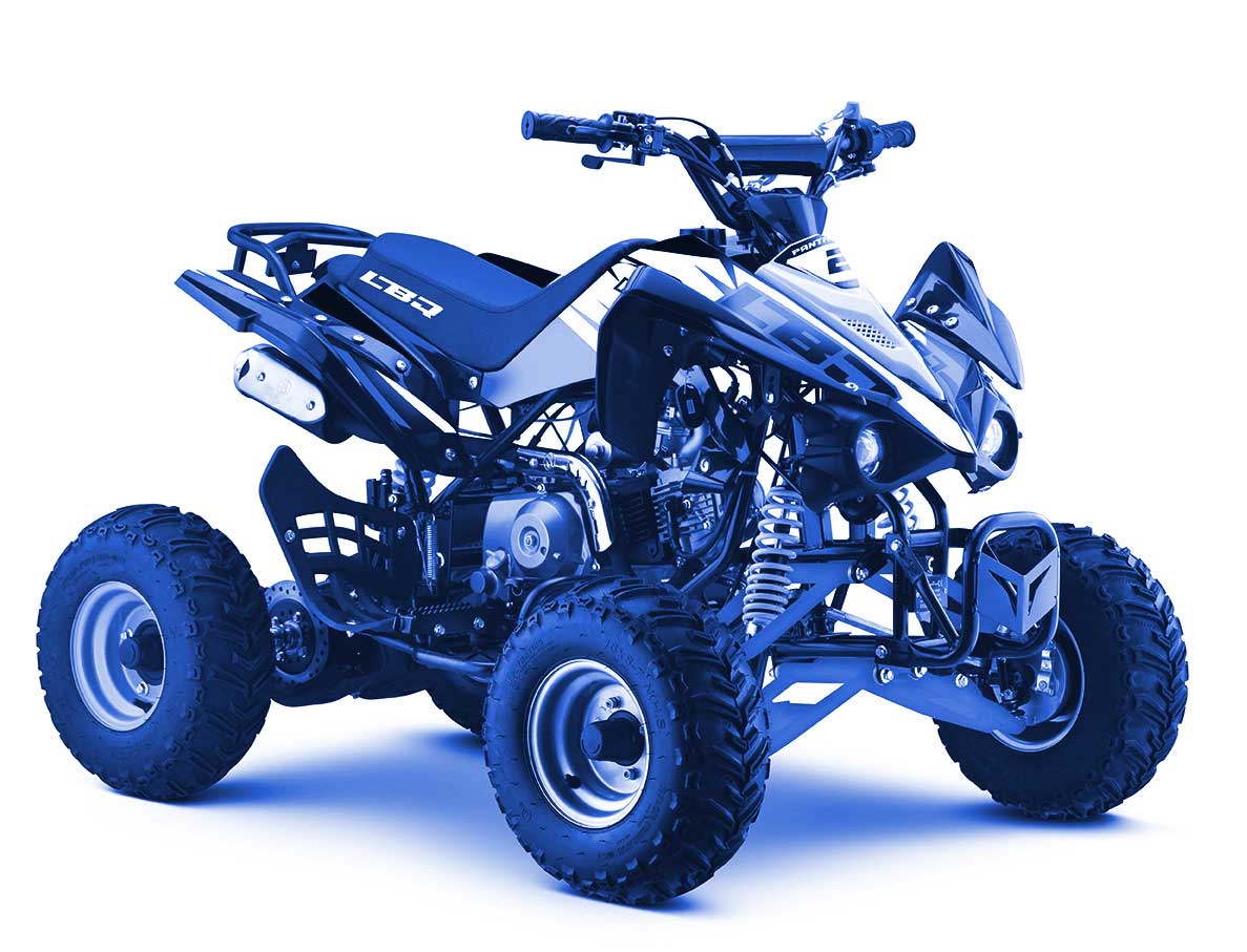 Quad enfant 125cc bleu, Kerox LBQ Panthera