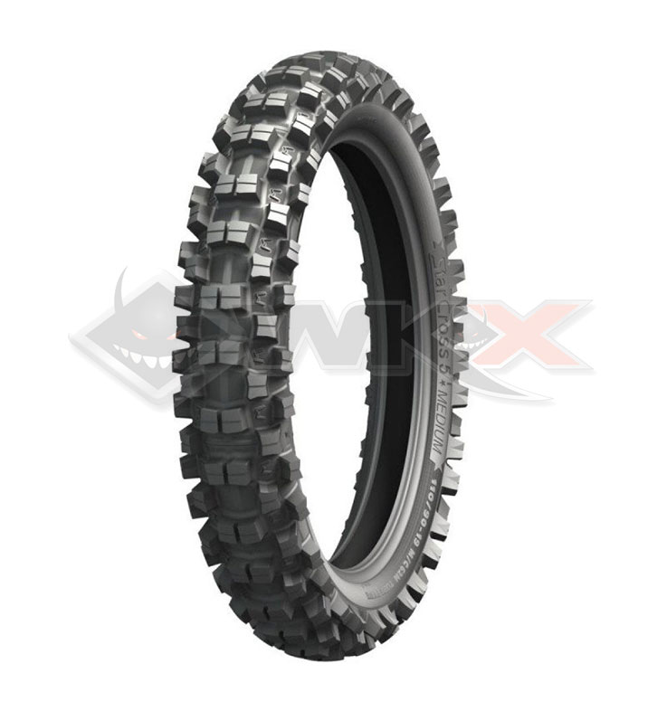 Pneu arrière MICHELIN STARCROSS 5 - 90/100x14 pour pit bike, dirt bike et mini moto