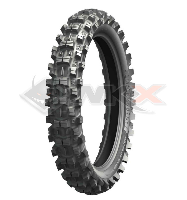 Pneu arrière 80/100x12 MICHELIN STARCROSS 5 pour pit bike, dirt bike et mini moto