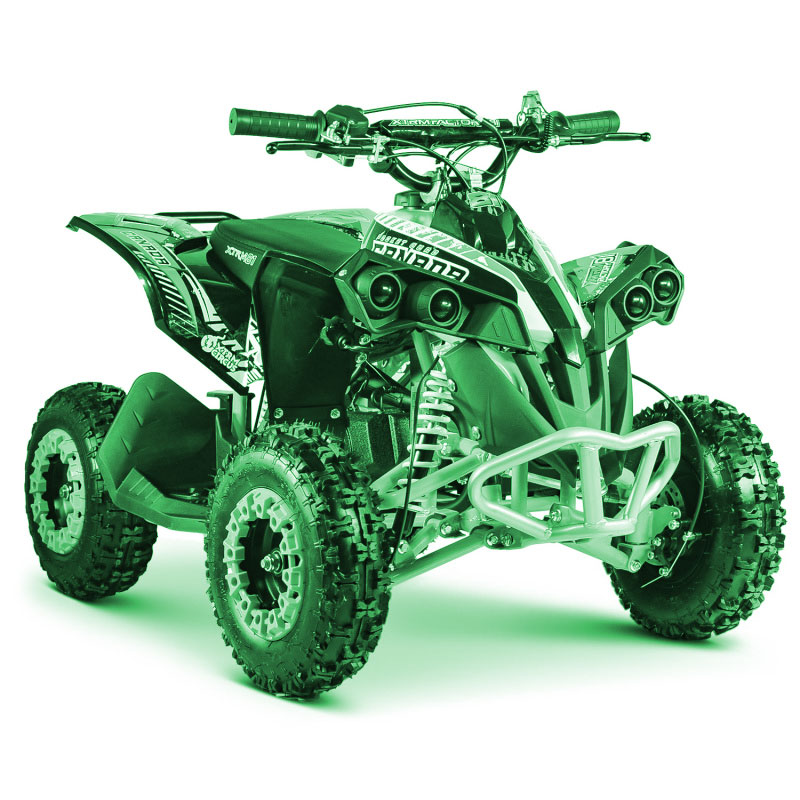 Pocket quad thermique vert 50cc pour 3-8 ans 