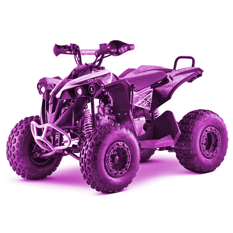 Quad 125cc enfant, couleur rose, modèle Canada 