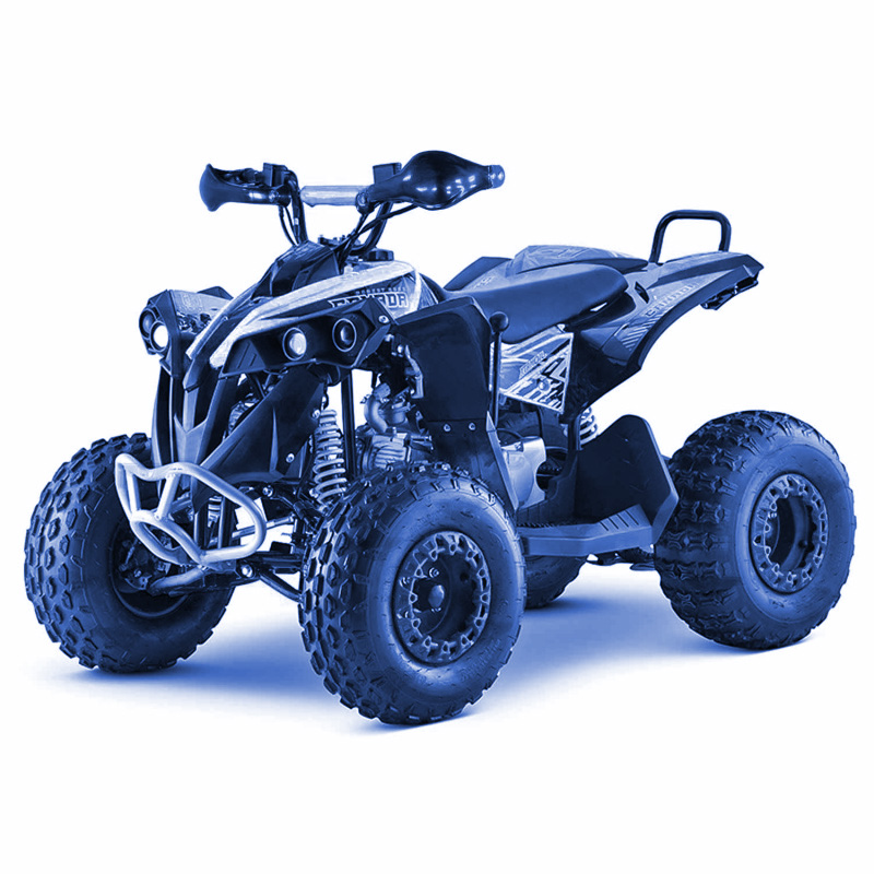 Quad 125cc bleu pour enfants