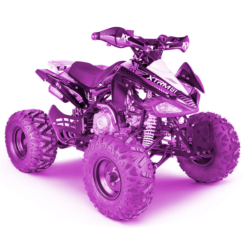 quad 125cc enfant KX rose 