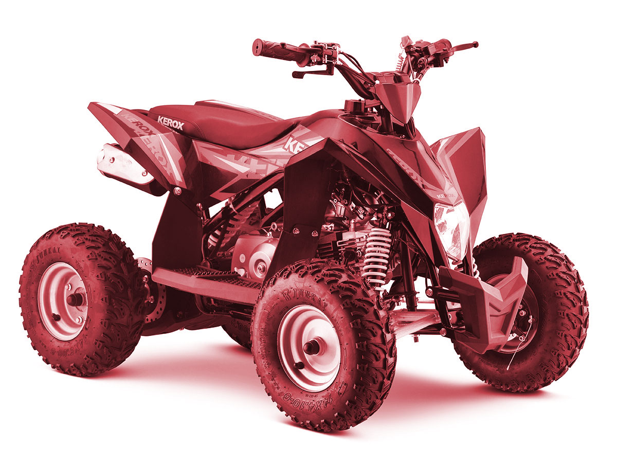 Quad enfant 110cc thermique rouge KEROX MKT