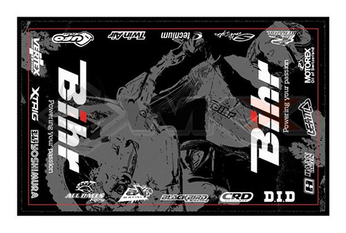 Tapis environnemental de paddock pour Dirt Bike, Mini Moto et Pit Bike