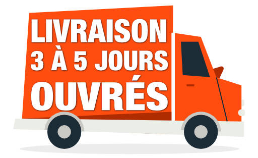 Livraison rapide 3 à 5 jours ouvrés