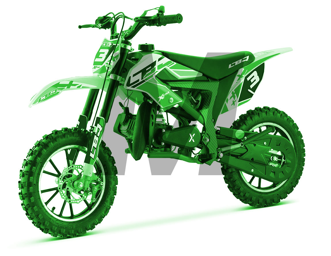 Dirt bike 125cc pas cher édition MONSTER, de chez WKX