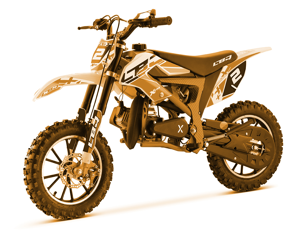 pocket cross 50cc xtm500, orange