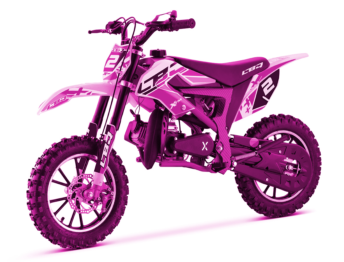 pocket cross 50cc xtm500, rose