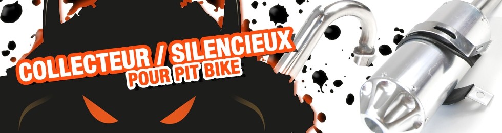 Piece Collecteur / Silencieux Pit Bike et Dirt Bike