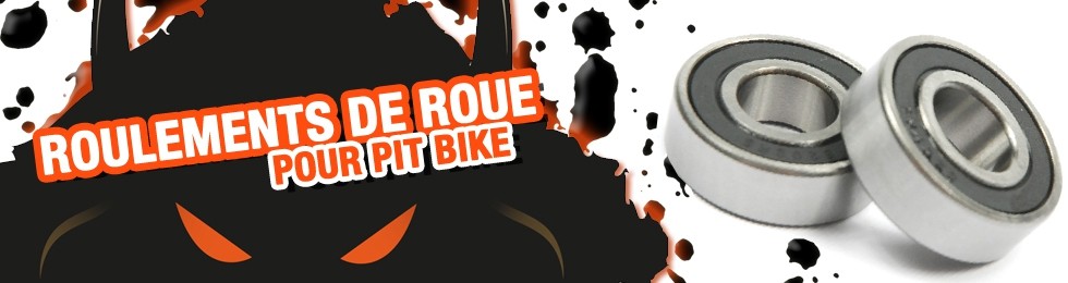 Piece Axe de roue / Roulement Pit Bike et Dirt Bike